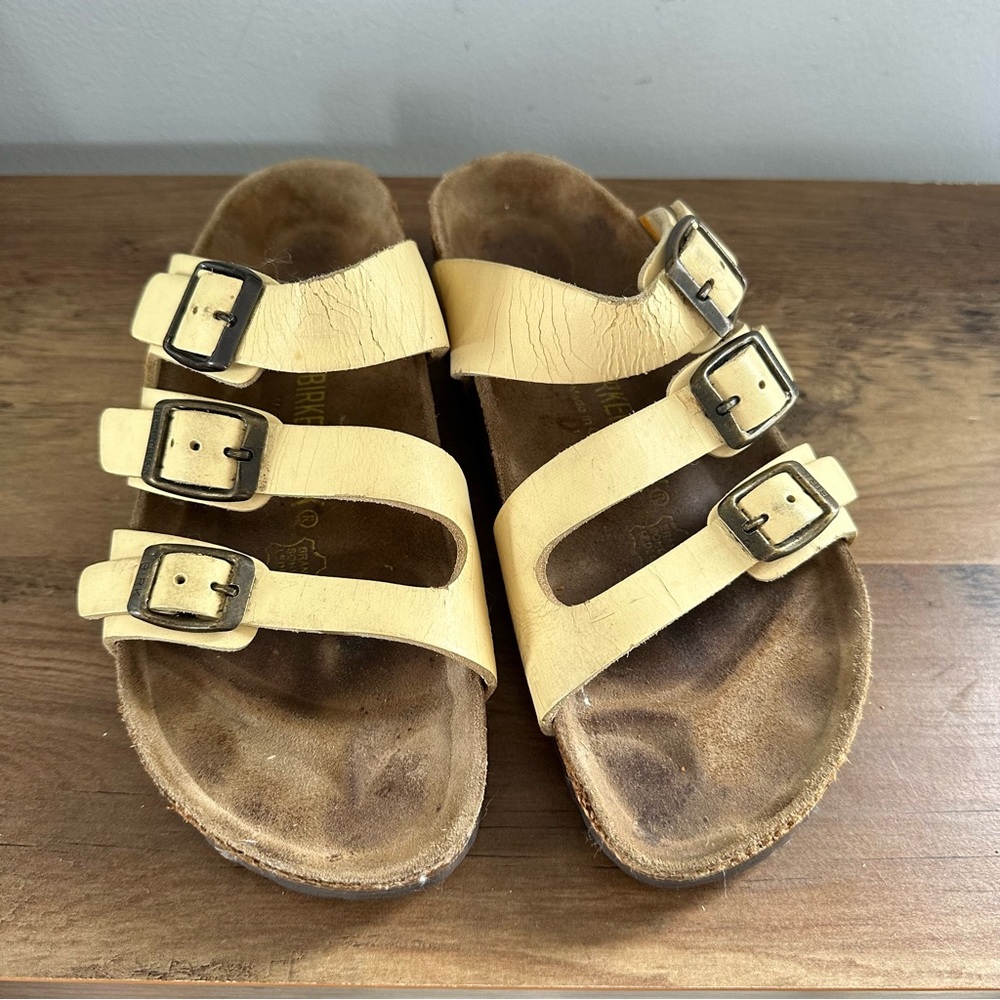 COPY - Birkenstock Florida 3 Strap Sandals Shoes Womens Size 37
